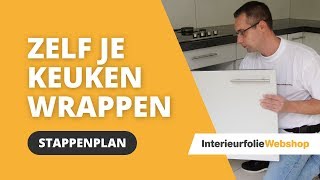 Hoe zelf je keukenkastjes wrappen [upl. by Bettina351]