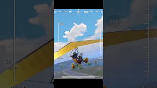 Riding a motor glider in pubg pubgmobile gameplay glider riding shorts video [upl. by Hamford711]