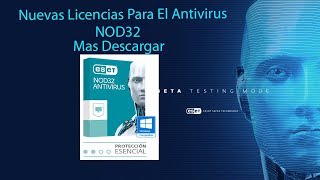 ClavesSerialesLicencias Y Descargar De ESET NOD32 9 Internet Security [upl. by Notnilk289]