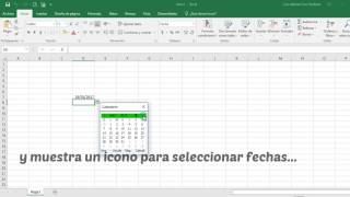 xlsCal Calendario desplegable para Excel [upl. by Catina]