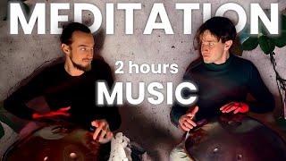 Night MEDITATION  HANDPAN 2 hours music  Pelalex HANDPAN Music For Meditation 30  YOGA Music [upl. by Cence]