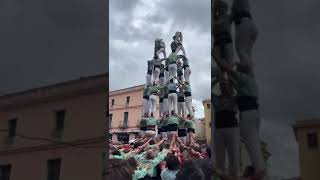 7de7 dels Castellers de Mollet per la seva Diada [upl. by Danas]