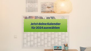 Deine Kalender für 2024 [upl. by Aleakim]