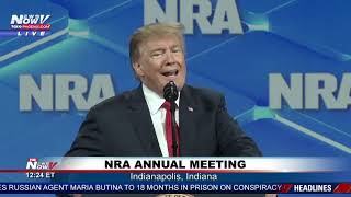 NRA CONVENTION President Trump FULL Speech [upl. by Teodoro]