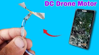 How to Get Coreless Motor From old Mobile  how to make dc drone motor  smallest DC motor [upl. by Amled]