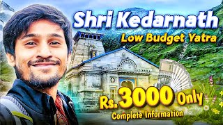 SHRI KEDARNATH BUDGET YATRA 2024 🕉️🙏🏻 [upl. by Erving]