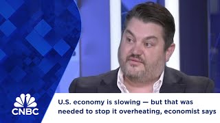 US economy is slowing — but that was needed to stop it overheating economist says [upl. by Sharon]