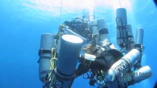 Training dive before 3325 meters dive the new world record [upl. by Trebor]