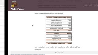 Help Tutorial How to calculate monthly Take Home Salary in India Excel calculator inside [upl. by Israeli296]