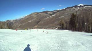 Skiing Vail CO  Opening Day 2011  2012 [upl. by Iccir]