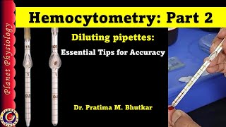 Hemocytometry Part2  Diluting Pipettes [upl. by Naylor]