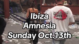 Amnesia Closing Walk Around…Ibiza 2024 [upl. by Les]