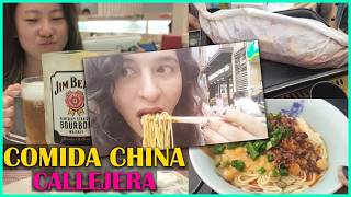 🇨🇳🍜 Comida CHINA CALLEJERA en Sichuan  Mundo Yui ASIA [upl. by Hollinger]