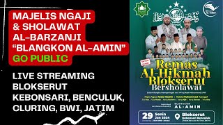 LIVE STREAMING  REMAS ALHIKMAH BERSHOLAWAT  Blangkon AlAmin  29012024 [upl. by Nileve]