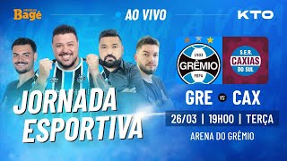 AO VIVOJORNADA DO BAGÉGRÊMIO X CAXIAS DIRETO DA ARENA [upl. by Deborath]