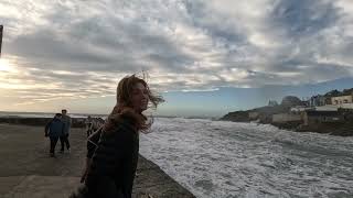 Storm Gerrit at Porthleven December 2023 [upl. by Nevuer]