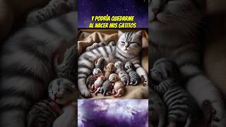 La gatita mamá 🐈 shortsviral babyanimal cat kitten gatos gatitos babycat babypet catbaby [upl. by Spatola432]