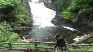 Waterfalls Along The Delaware River Gap National Recreation Area [upl. by Lonnard552]