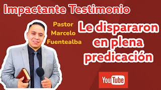 Testimonio impactante le disparan a Pastor en plena predicación [upl. by Doane]