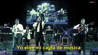 CAJITA DE MUSICA con letra Pueblo Nuevo [upl. by Koziel572]