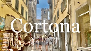 🇮🇹 Cortona  Biblical Etruscan hilltop town 🏺 [upl. by Natalee]