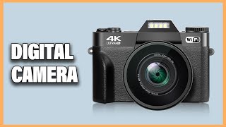 W021 ✅4K Digital Camera Review  UNBOXING  ✨CHEAPEST DIGITAL CAMERA [upl. by Lehteb]