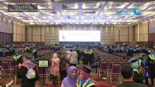 WISUDA UNIVERSITAS MERCU BUANA 31 JANUARI 2018 ICE BSD [upl. by Arracot]