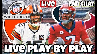 Houston Texans vs Cleveland Browns Wild Card NFL Game Live Stream [upl. by Eseerehc]