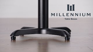 Lancaster Table and Seating Millennium Table Bases [upl. by Ahsekar]