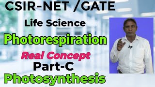 Photorespiration for CSIRNET I Photosynthesis I C2 cycle l important topic GATE Life Science [upl. by Ahsykal102]