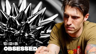 How This Guy Makes Mesmerizing Fluid Sculptures  Obsessed  WIRED [upl. by Collyer488]