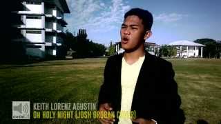 Keith Lorenz Agustin  O Holy Night Josh Groban cover [upl. by Lertnahs]