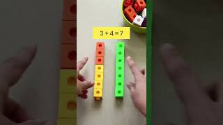 Learn Number Bonds with blocks mathematics numberbonds numbers mathteacher [upl. by Oisacin73]