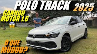 POLO TRACK 2025 Ganhou motor 16 O que mudou [upl. by Apul]