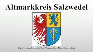 Altmarkkreis Salzwedel [upl. by Kennie729]