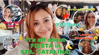 Sta Catalina Negros Oriental Fiesta Full Tour  Lechon Mukbang [upl. by Yehudit839]