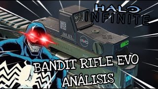 Halo Infinite El NUEVO Rifle Bandido EVO es BRUTAL  Análisis [upl. by Normi]