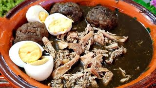 Receta de Relleno Negro con But estilo Mérida Yucatán  saboresvintage [upl. by Alek]