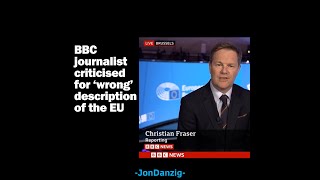 BBC WRONG ABOUT THE EU [upl. by Irrehs]