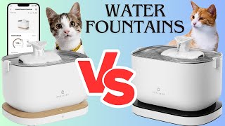 PETLIBRO Pet Water Fountains Review  Cordless VS App monitoring [upl. by Saleem415]