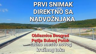 Direktno sa terenaNovi Nadvožnjak Petlja pijaca Bubanj Potokprvi put i tačno mesto kružnog toka [upl. by Adlemi89]