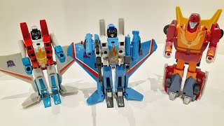 Review for Transformers Retro G1 Thundercracker Reissue in Show Colors [upl. by Aysahc]