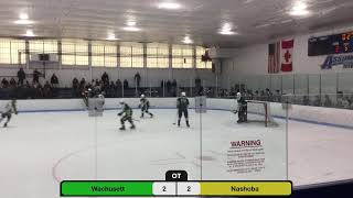 Wachusett Hockey vs Nashoba [upl. by Knick]