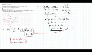 Ülesanded vektorite ja sirgete kohta riigieksam [upl. by Llenehc749]