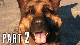 Fallout 4 Walkthrough Gameplay Part 2  Dogmeat PS4 [upl. by Rawdin]