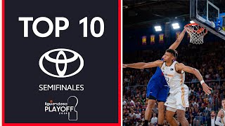 Jabari Parker continua su idilio con el Top10 Toyota en semifinales  Playoff Liga Endesa 2024 [upl. by Bekki249]