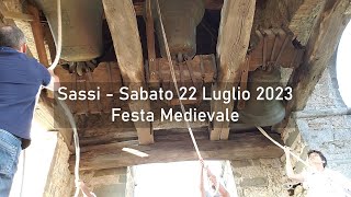 Sassi Molazzana LU  Festa Medievale del 22 Luglio 2023 [upl. by Mmada]