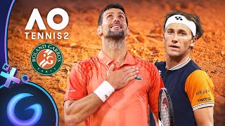 MA FINALE DE ROLAND GARROS 2023   Djokovic vs Ruud [upl. by Tacita]