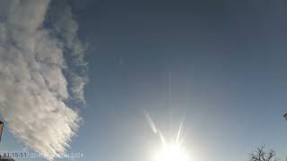 Daytime Sky Time Lapse 22nd November 2024 [upl. by Llieno]