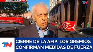 REPERCUSIONES POR LA DISOLUCIÓN DE LA AFIP I Los empleados dijeron que había rumores sobre el cierre [upl. by Frankel]